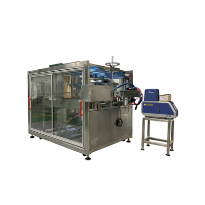 Automatic Food Melting Hot Glue Carton Box Gluing Erecting Machine Case Carton Erector