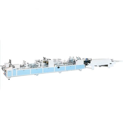 Paperbox folder gluer machine ZH-780APC Automatic Crash-lock bottom cartons folding gluing machine