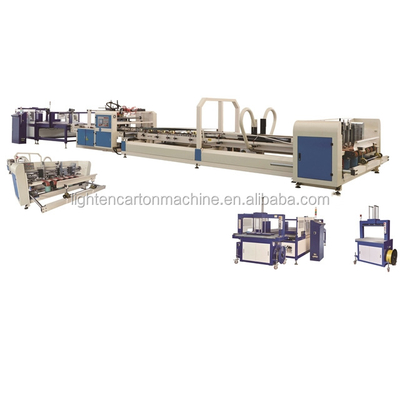 Automatic Food Carton Box Guling Machine/Corrugated Boxes Folding Gluing Machine/Carton Boxing Folder Gluer Machine